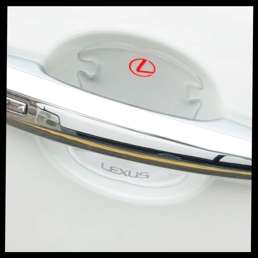 HandSticker™ Adesivo Protetor de Maçaneta Automotivo Premium - 8 Pçs