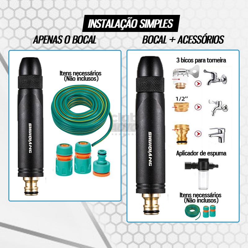 EcoJet™ 2.0 Esguicho de Alta Pressão Ajustável Super Resistente